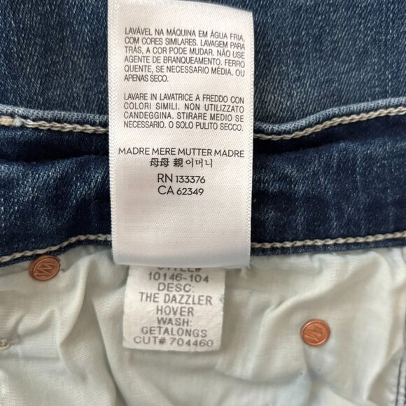 Mother “The Dazzler Hover Getalongs” Jeans -Size 28– Style 10146-104 – Blue Wash - Picture 16 of 16